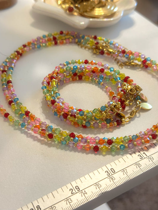 Staci Rainbow Necklace