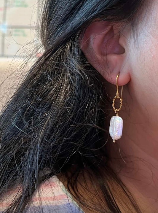 Camille Baroque Pearl Earrings
