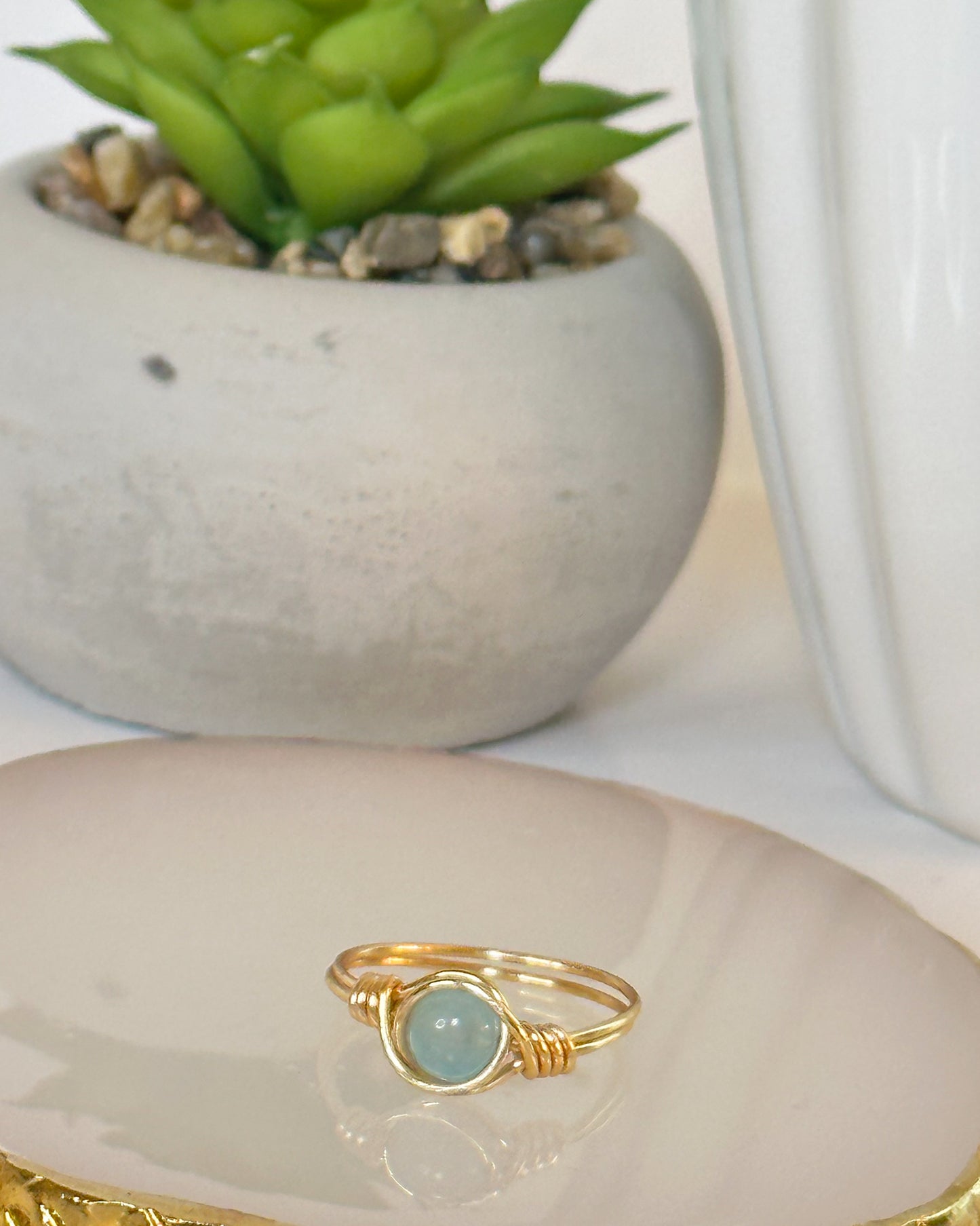 Single Gemstone Ring - Essential Paradise