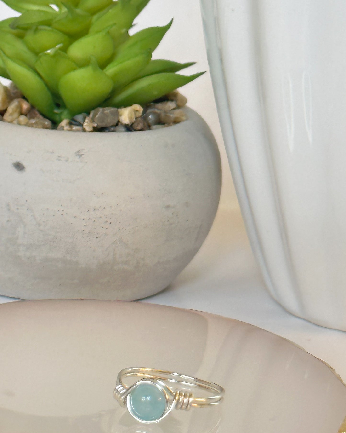 Single Gemstone Ring - Essential Paradise