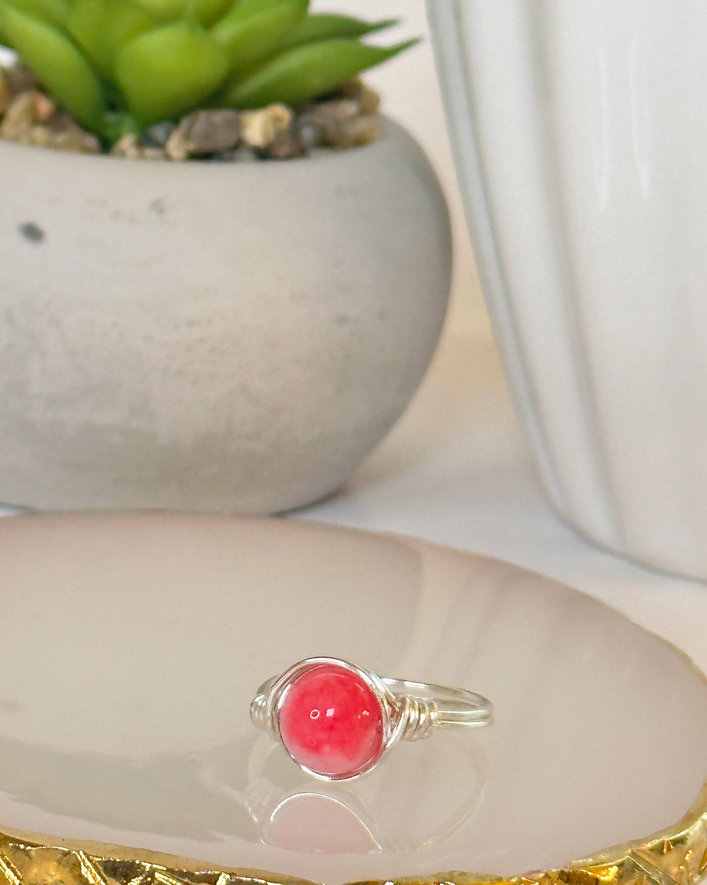 Single Gemstone Ring - Essential Paradise