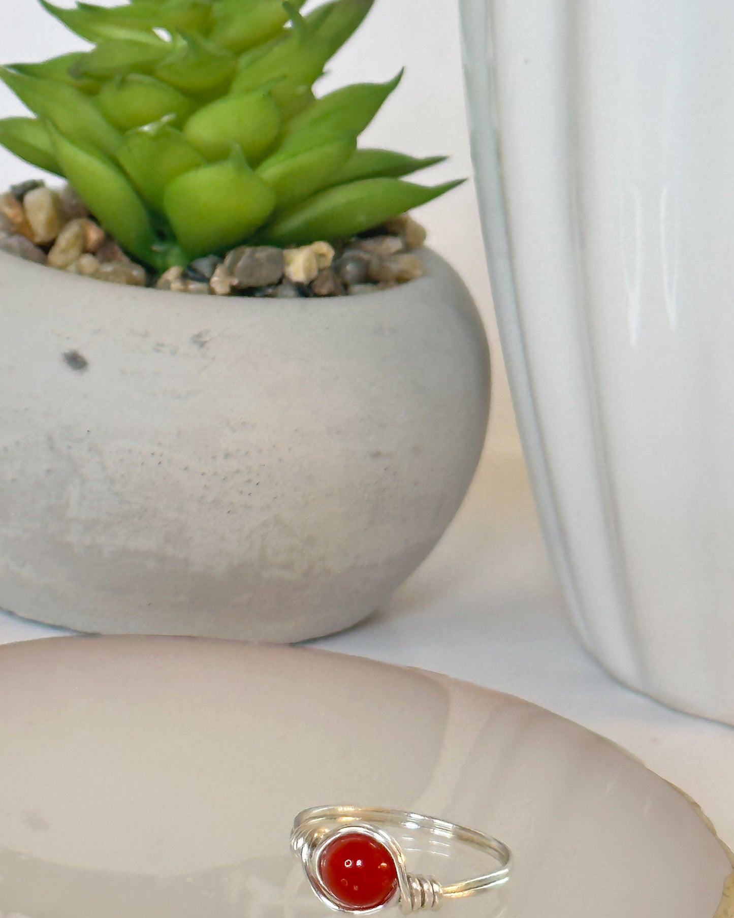 Single Gemstone Ring - Essential Paradise
