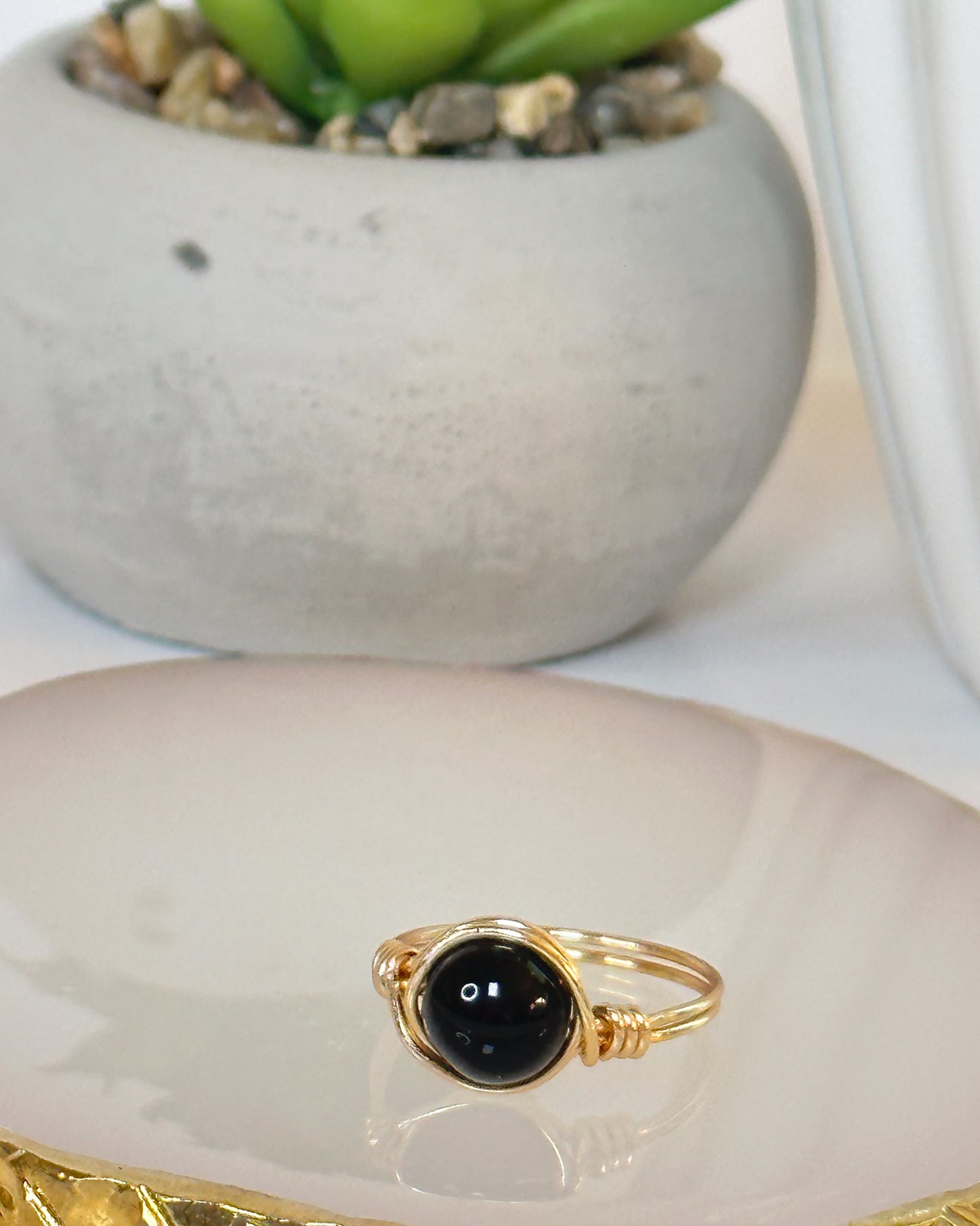Single Gemstone Ring - Essential Paradise