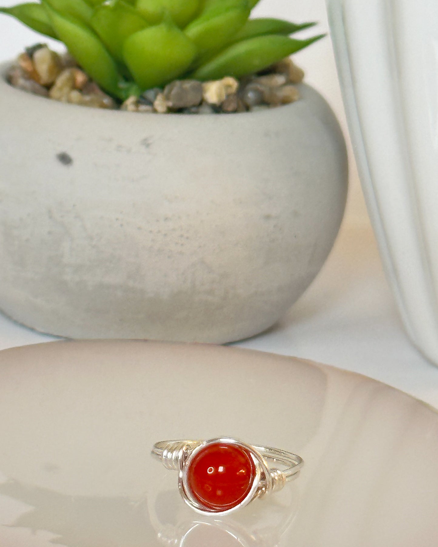 Single Gemstone Ring - Essential Paradise