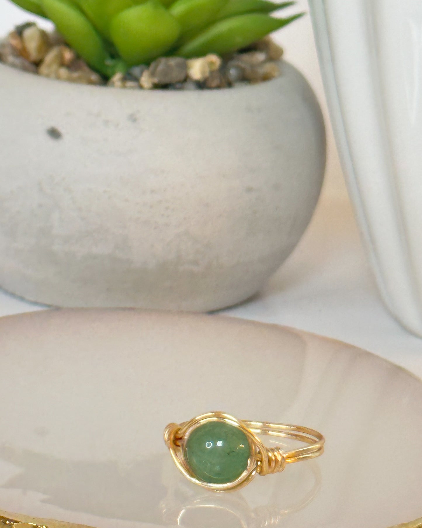 Single Gemstone Ring - Essential Paradise