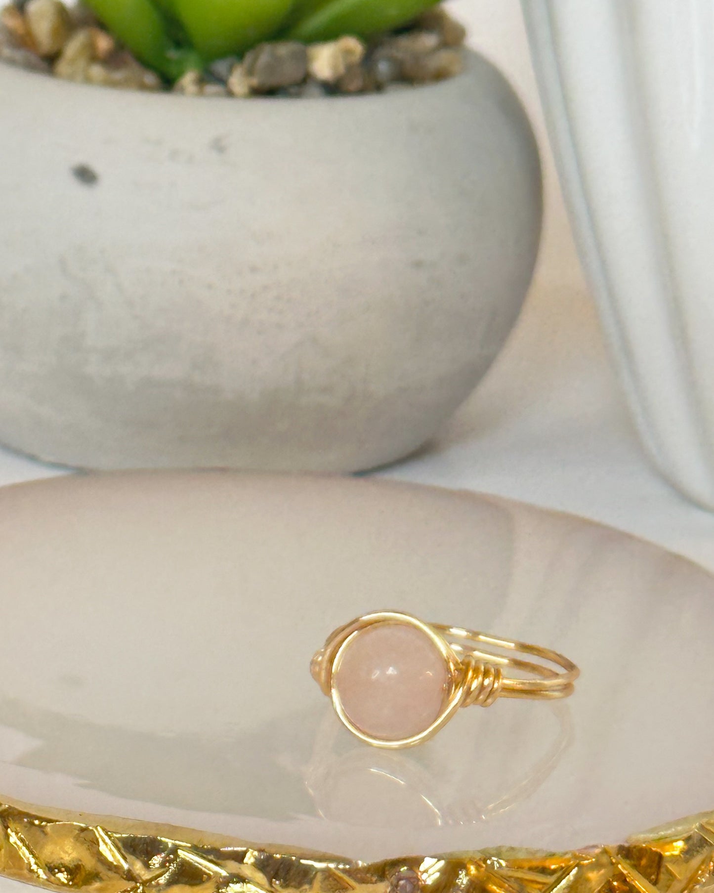 Single Gemstone Ring - Essential Paradise
