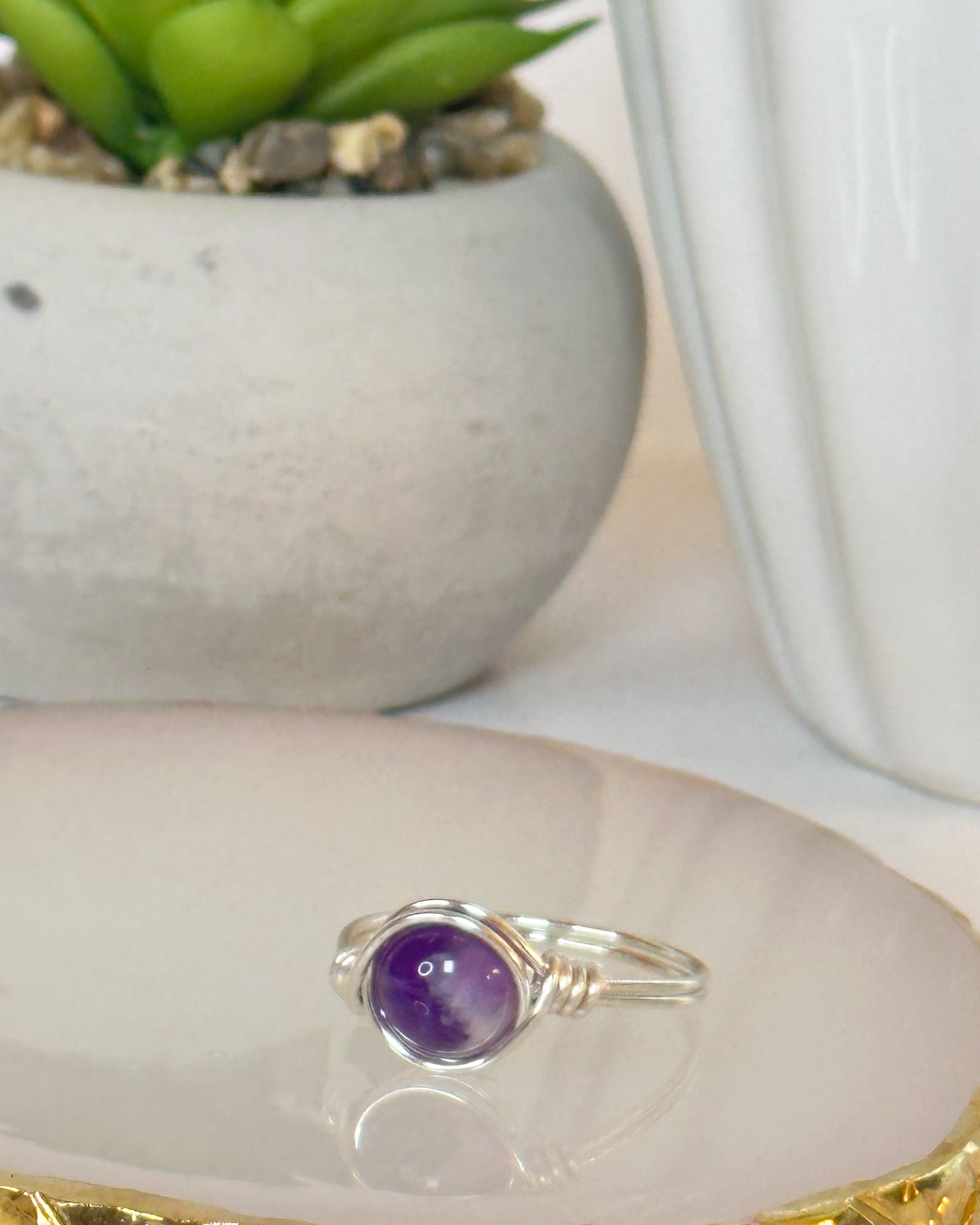 Single Gemstone Ring - Essential Paradise