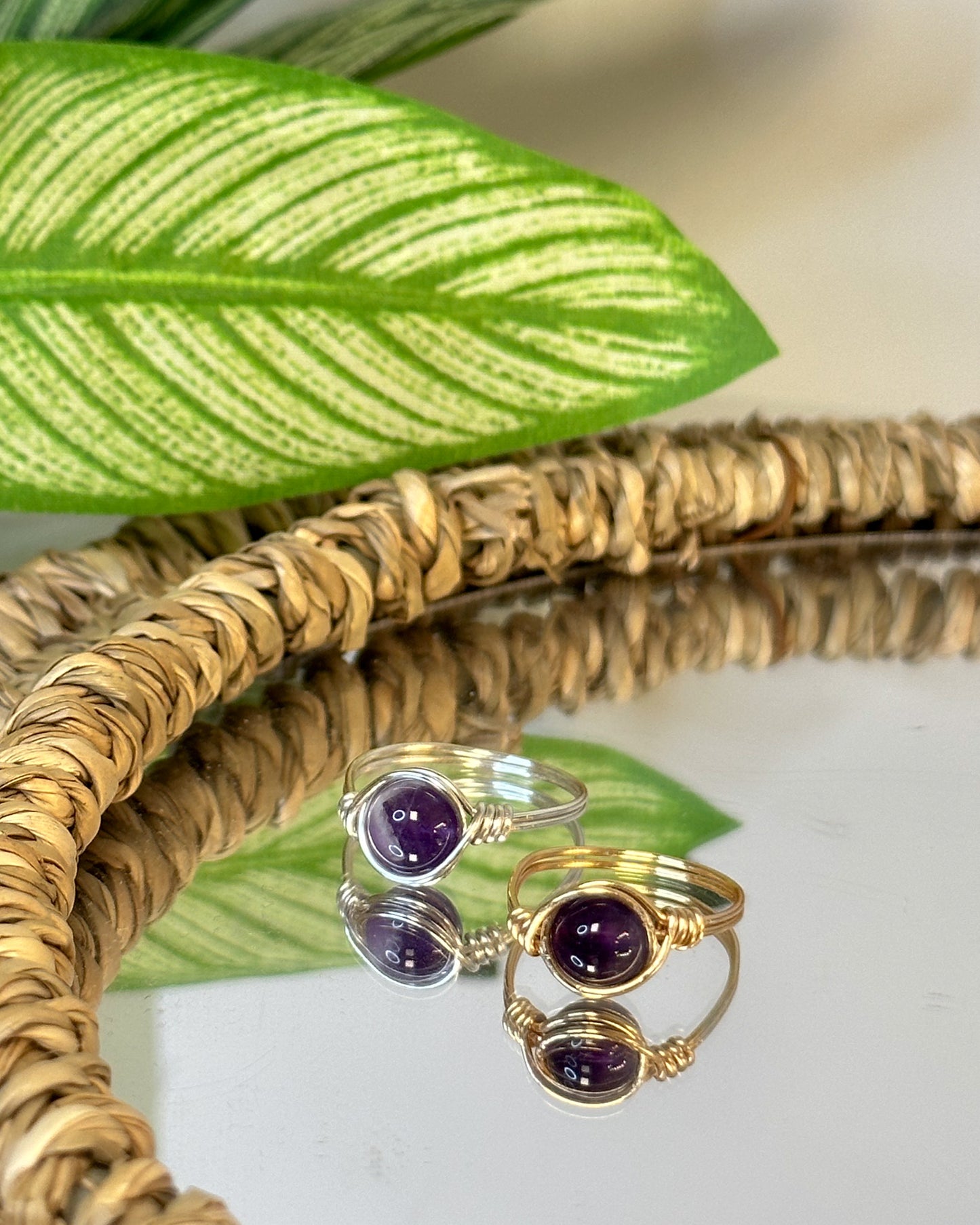 Single Gemstone Ring - Essential Paradise