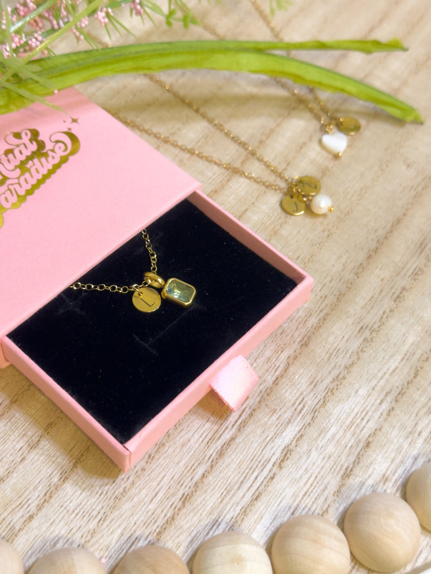 Custom Dainty Initial Necklace