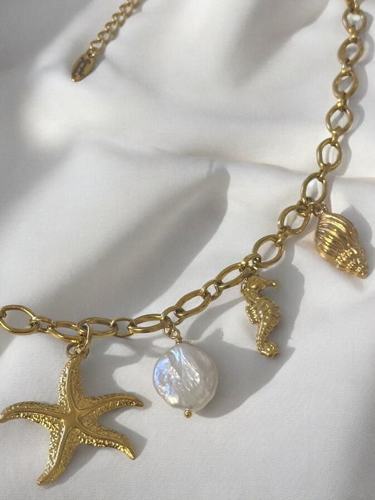 Freshwater Coin Pearl Charm