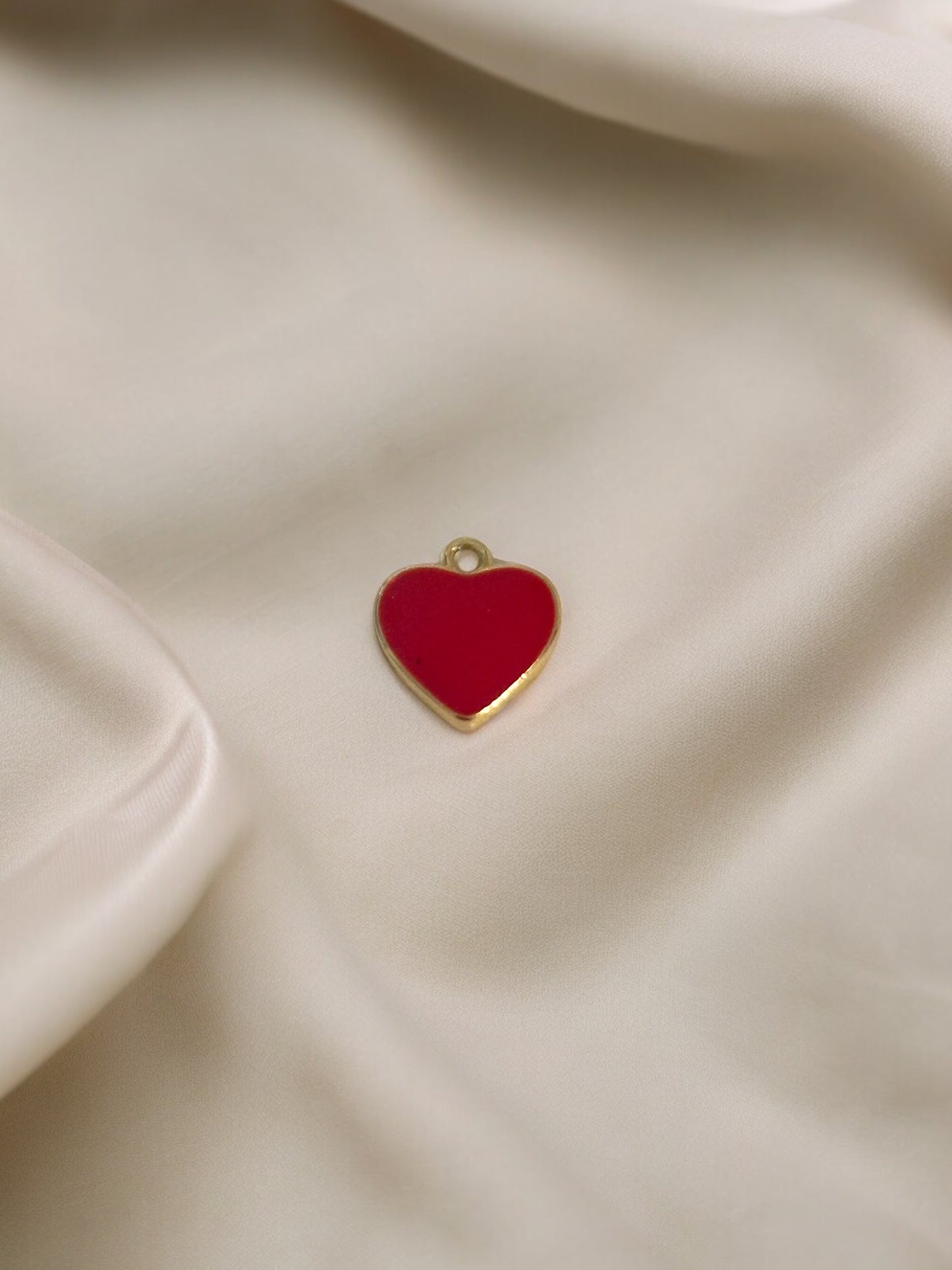 Paved Heart Charm