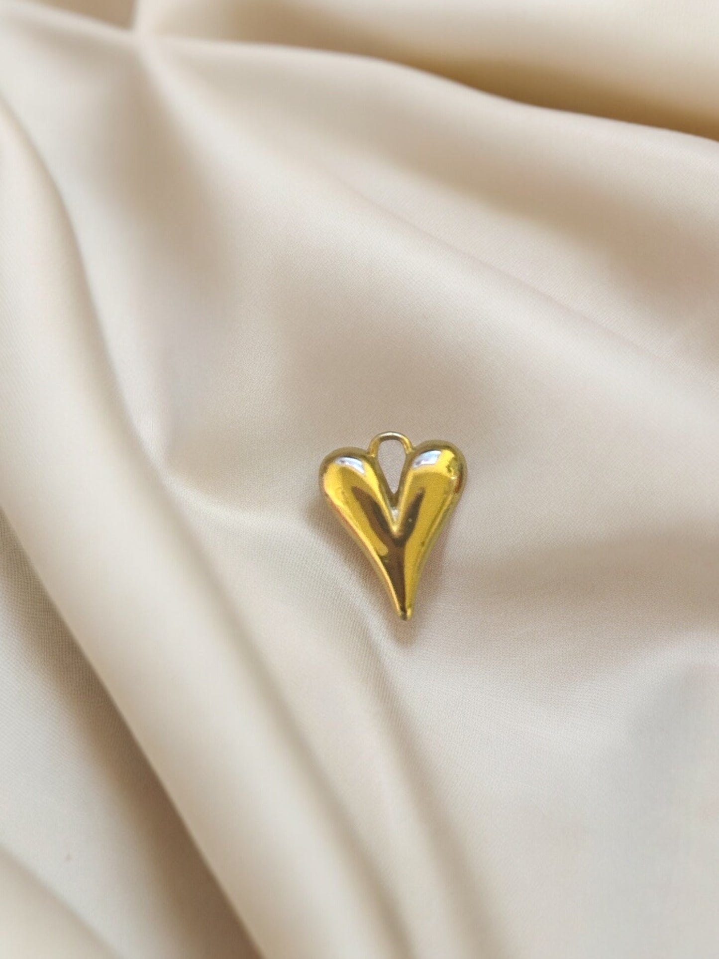 Puffy Heart Charm