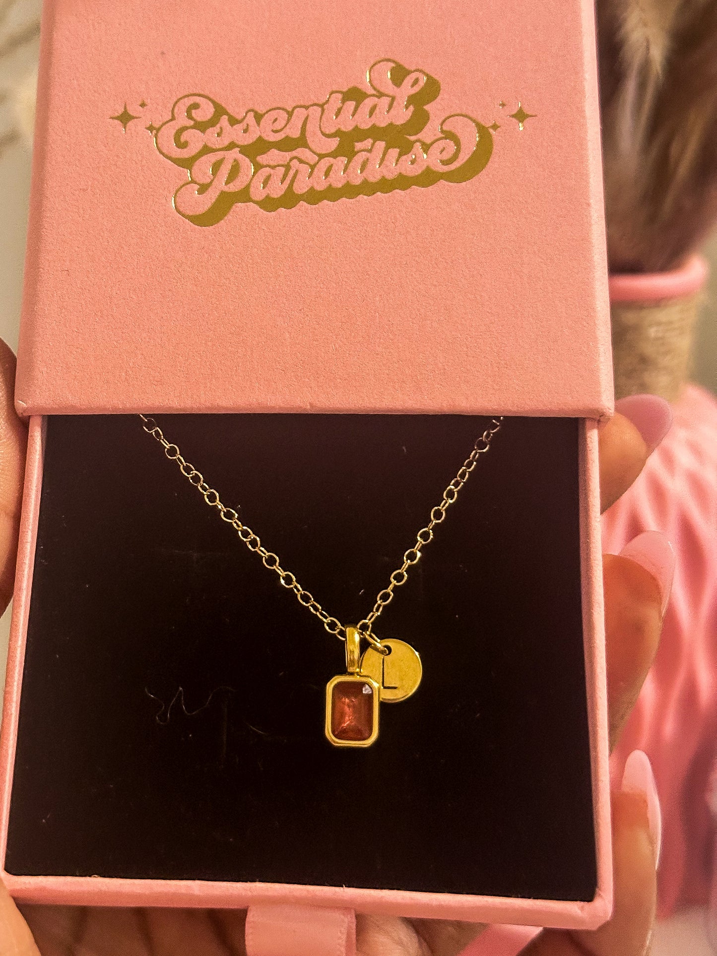 Custom Dainty Initial Necklace