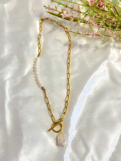 Juniper Baroque Pearl Necklace