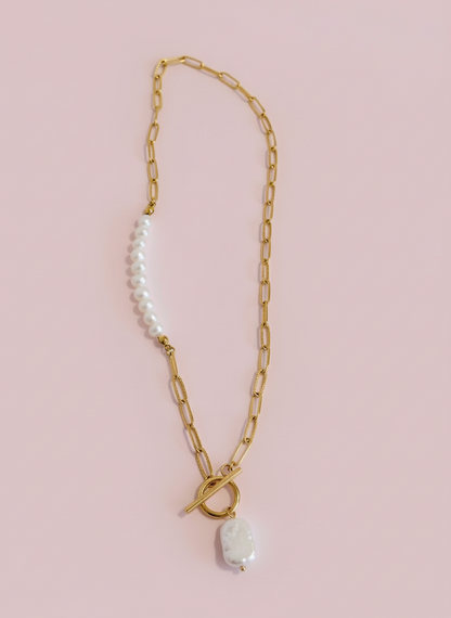 Juniper Baroque Pearl Necklace