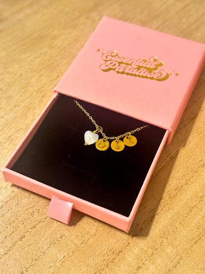Custom Dainty Initial Necklace