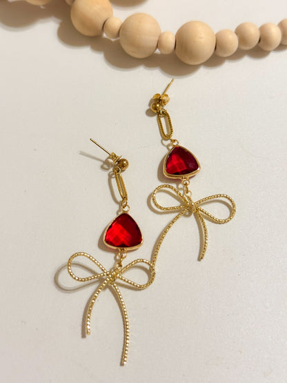 Amora Bow Earrings
