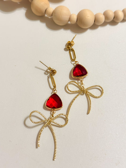 Amora Bow Earrings