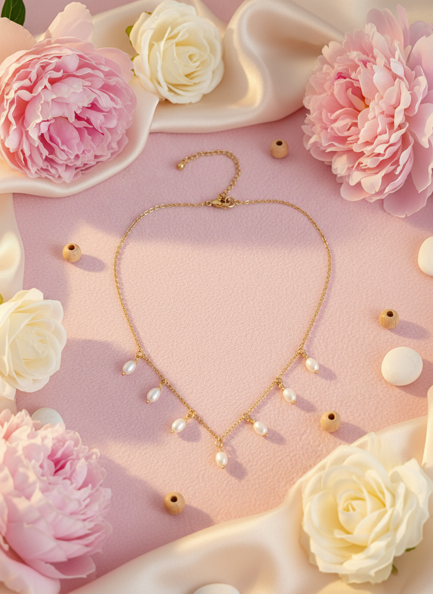 Alexandria Drop Necklace