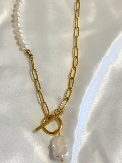 Juniper Baroque Pearl Necklace