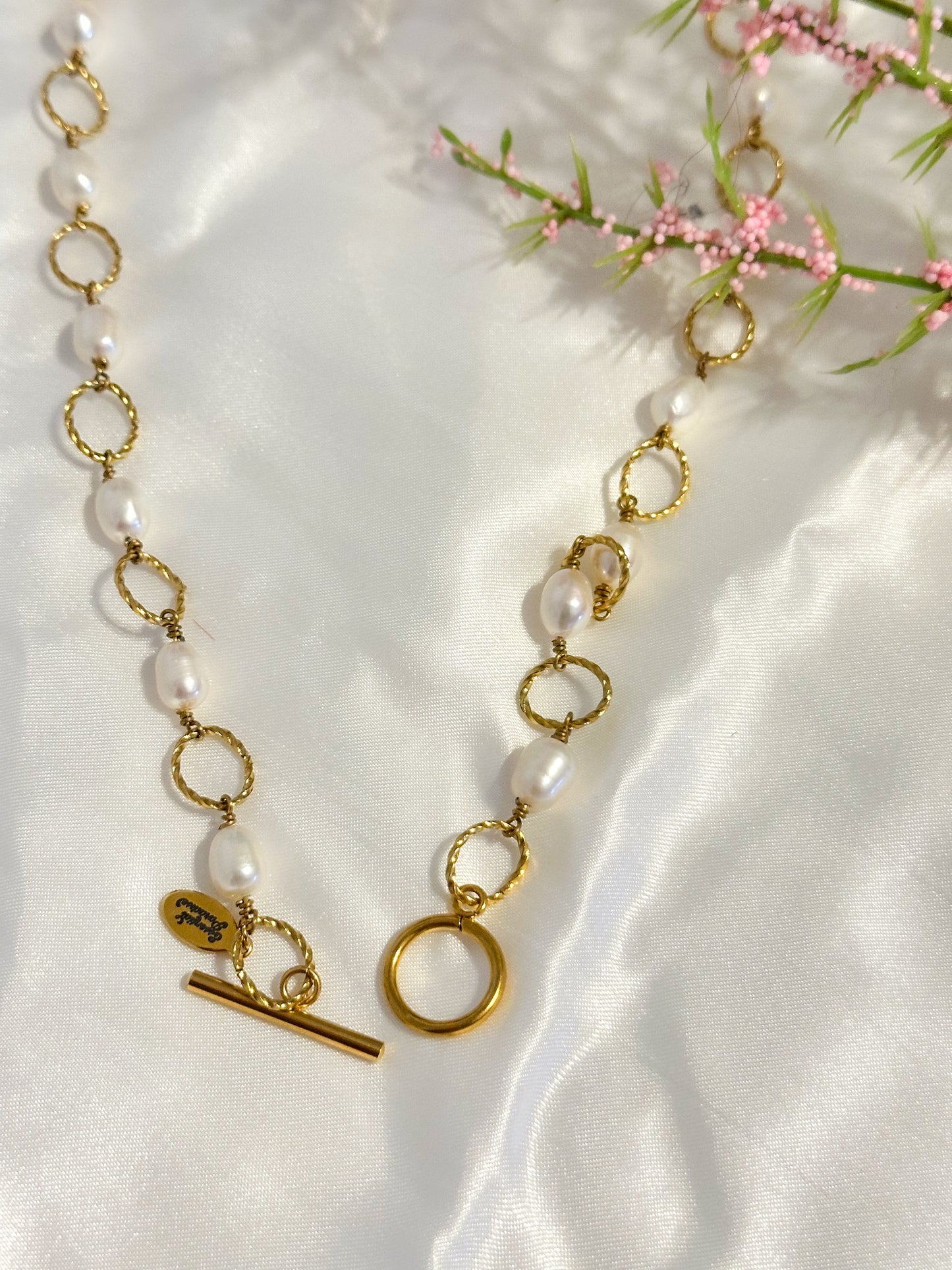 Noelle Chunky Pearl Necklace