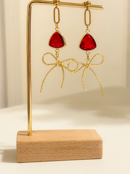 Amora Bow Earrings