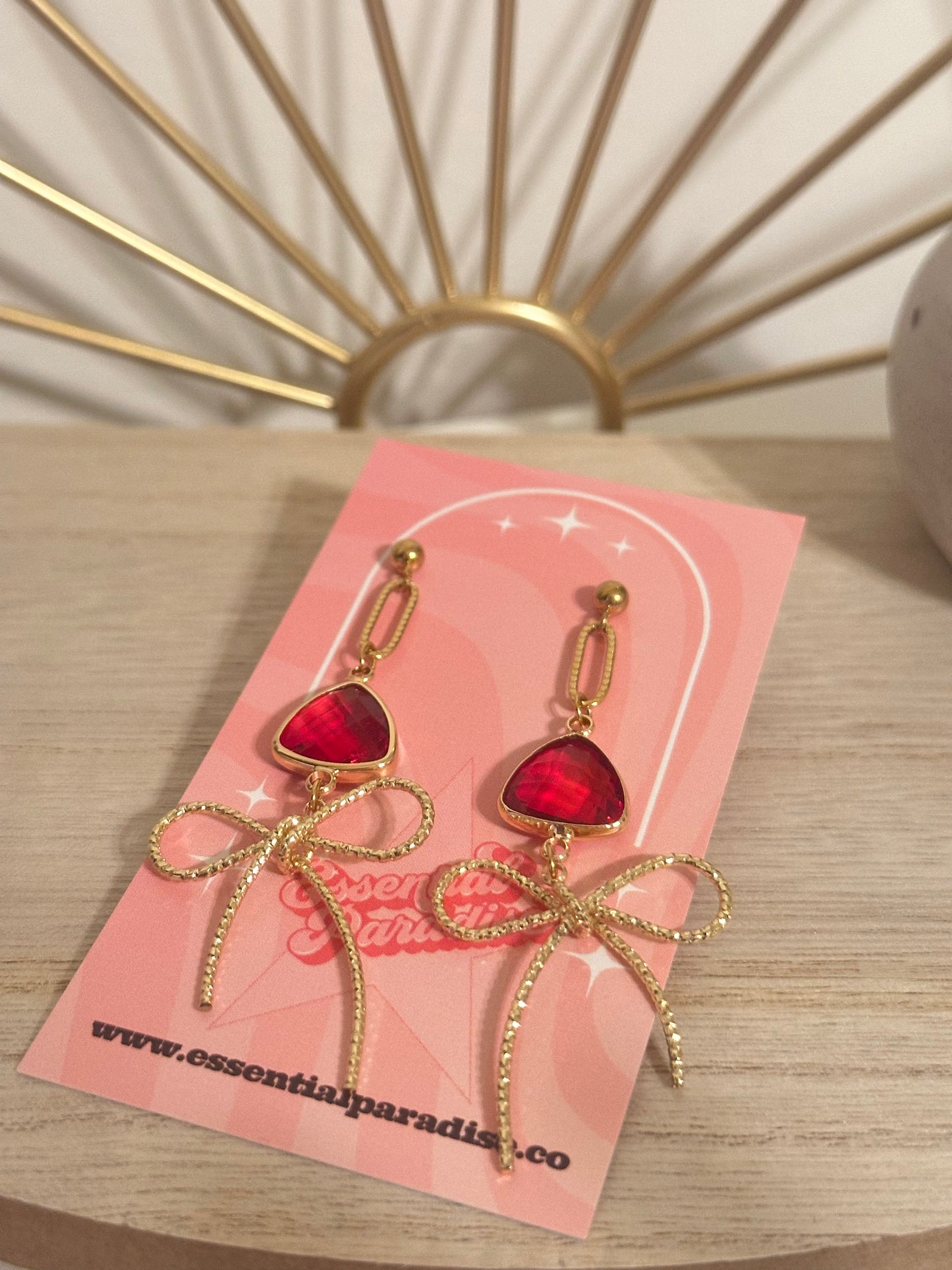 Amora Bow Earrings