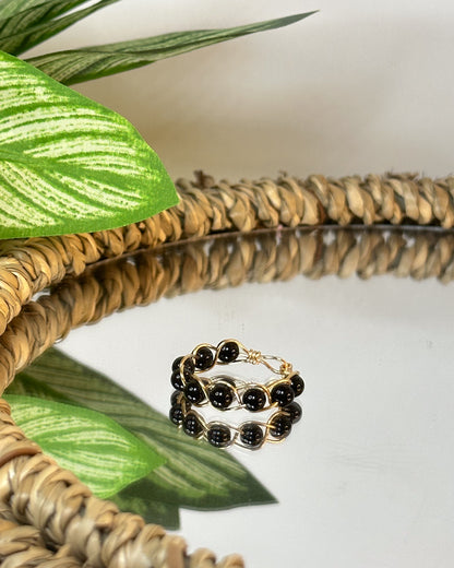 Braided Gemstone Ring - Essential Paradise