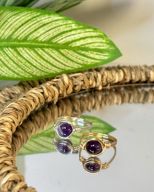 Single Gemstone Ring - Essential Paradise