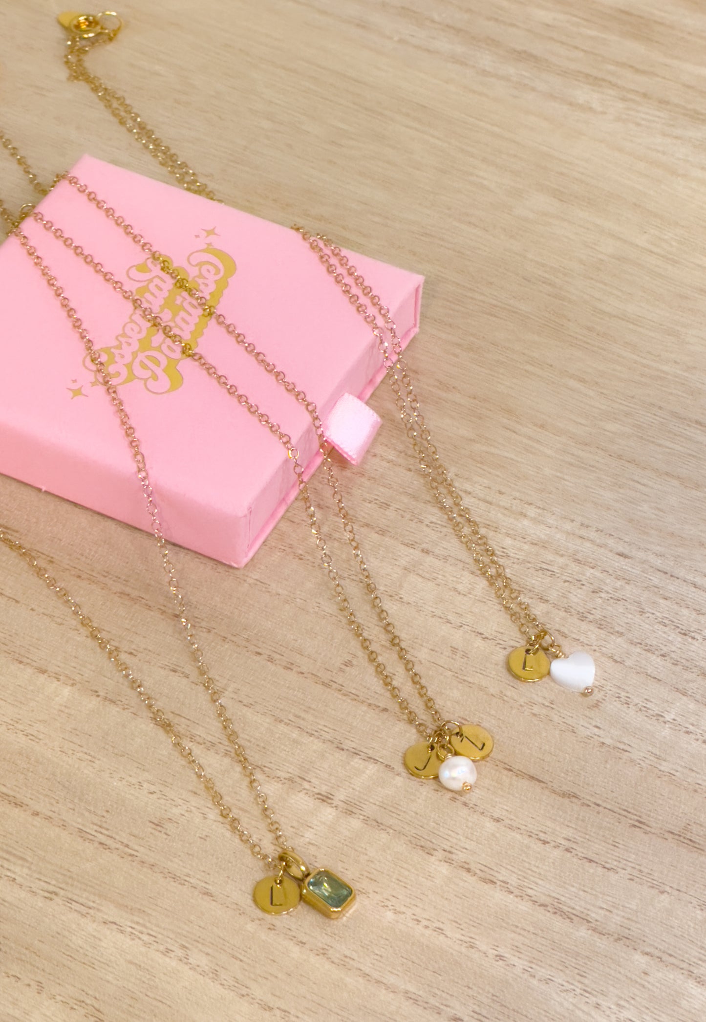 Custom Dainty Initial Necklace