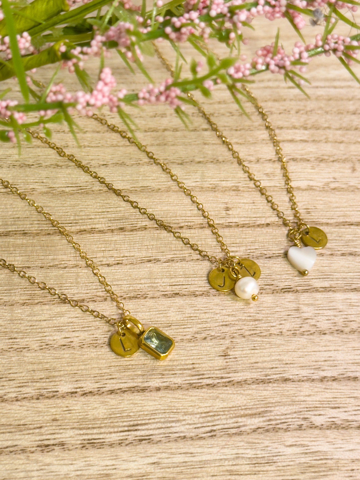 Custom Dainty Initial Necklace
