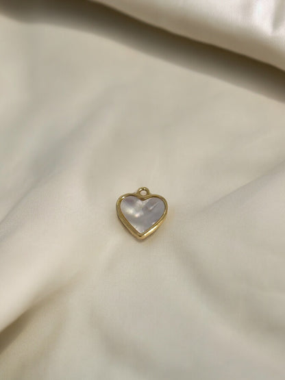 Paved Heart Charm