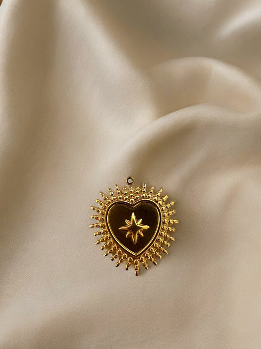 Sacred Heart Charm