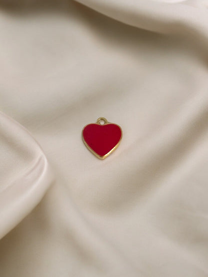 Paved Heart Charm